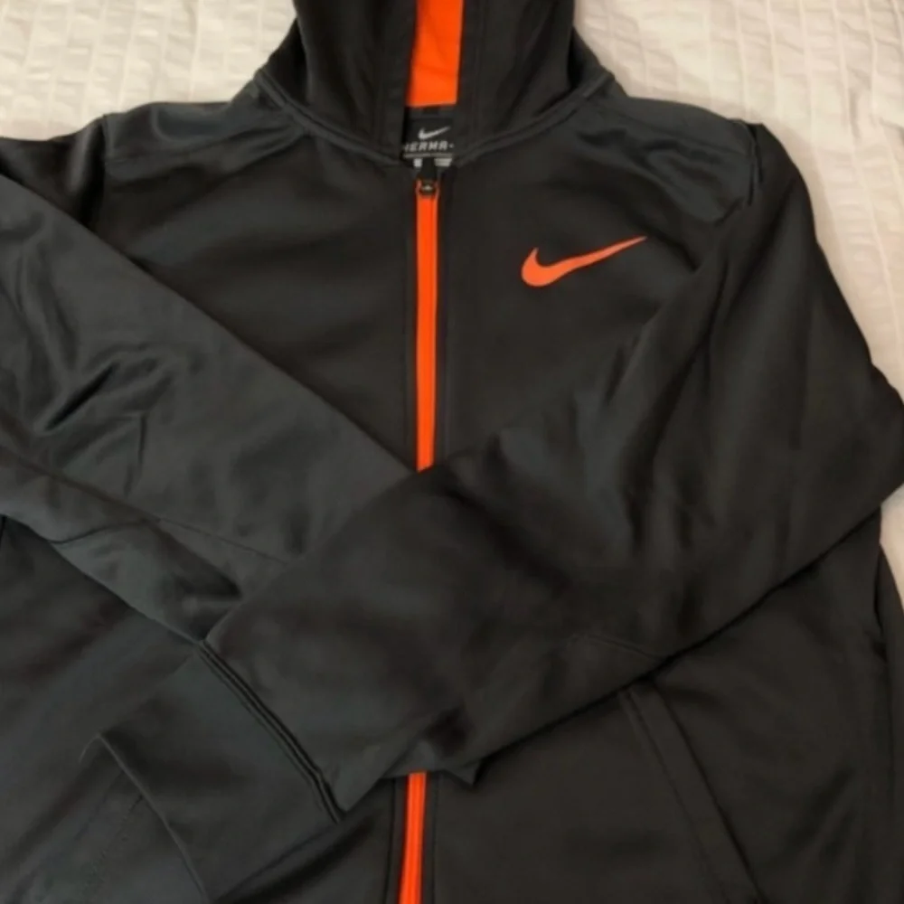 Nike black orange